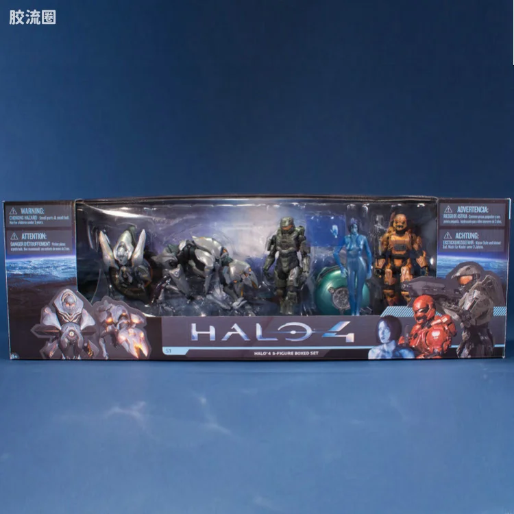 麦克法兰游戏与动画系列 特别版 HALO 4 5-FIGURE BOXED SET