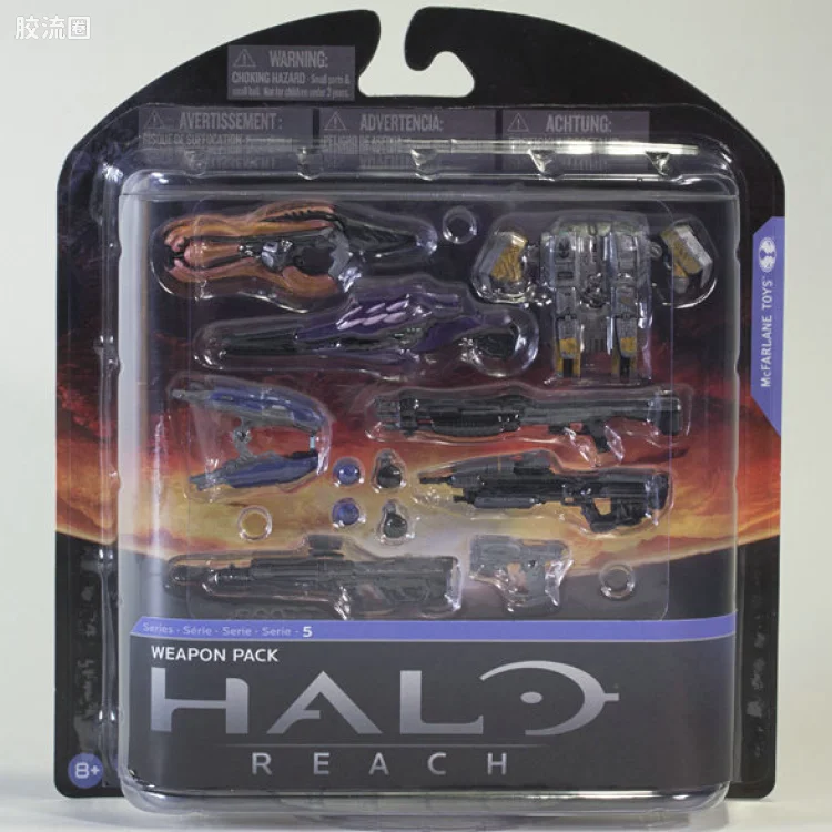 麦克法兰游戏与动画系列 HALO: REACH SERIES 5 – FIGURES HALO: REACH WEAPONS PACK