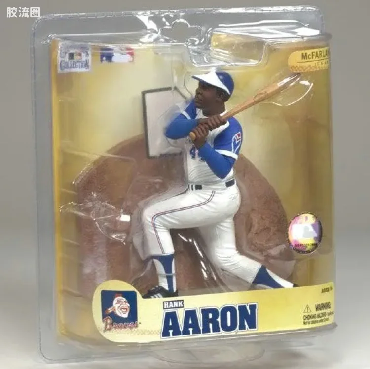 麦克法兰MLB棒球系列玩具 COOPERSTOWN第5代 HANK AARON