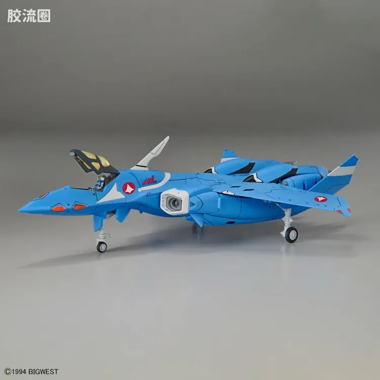 万代超时空要塞系列拼装模型 HG 1/100系列 雨燕II(麦克斯米利安·吉纳斯机) - 图片