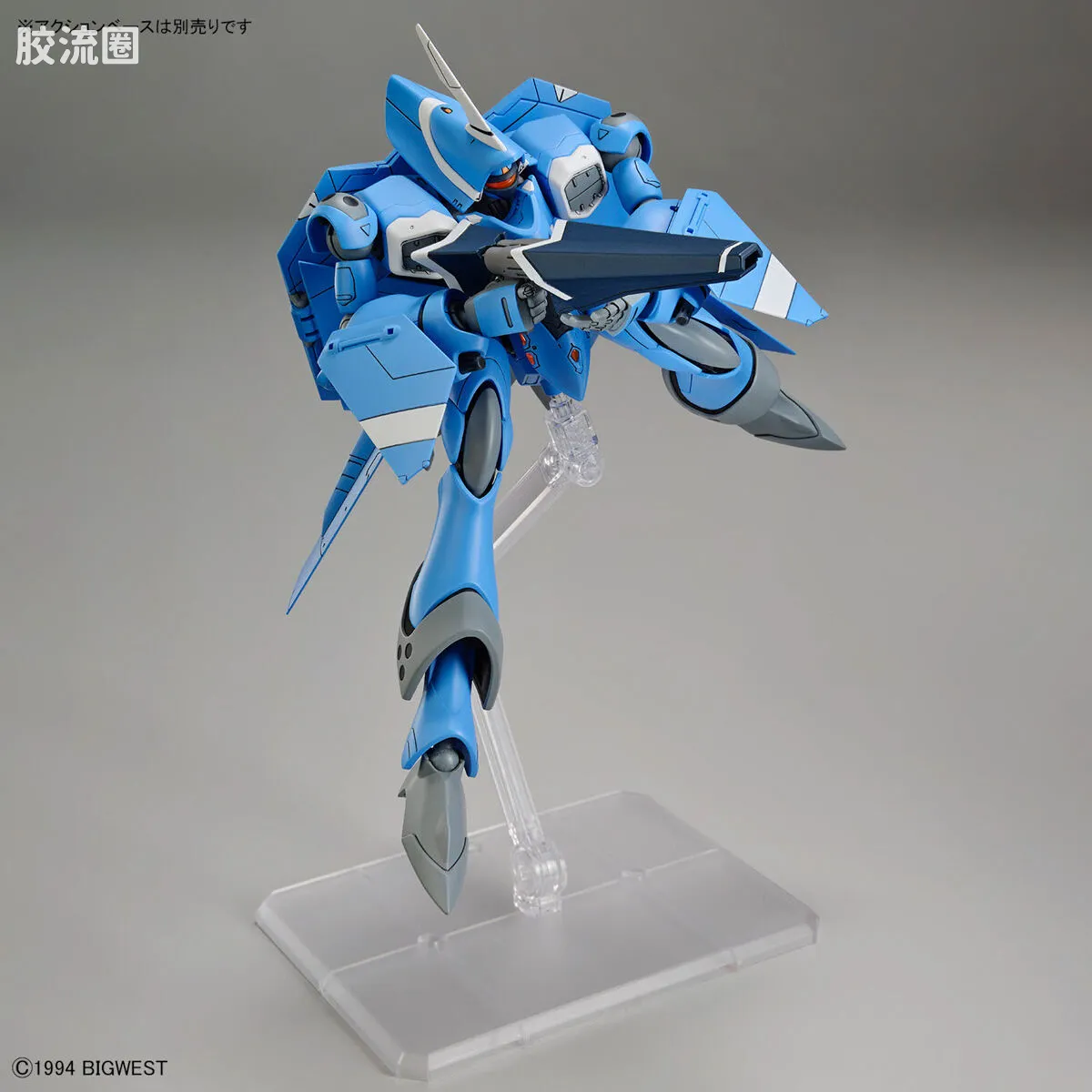 万代超时空要塞系列拼装模型 HG 1/100系列 雨燕II(麦克斯米利安·吉纳斯机) - 图片