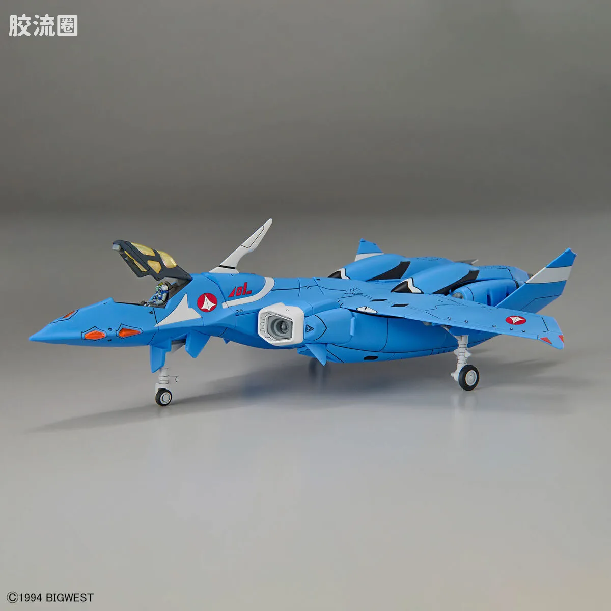 万代超时空要塞系列拼装模型 HG 1/100系列 雨燕II(麦克斯米利安·吉纳斯机) - 图片