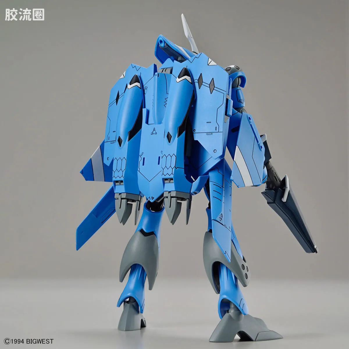万代超时空要塞系列拼装模型 HG 1/100系列 雨燕II(麦克斯米利安·吉纳斯机) - 图片