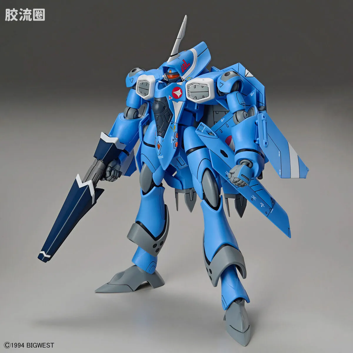 万代超时空要塞系列拼装模型 HG 1/100系列 雨燕II(麦克斯米利安·吉纳斯机) - 图片