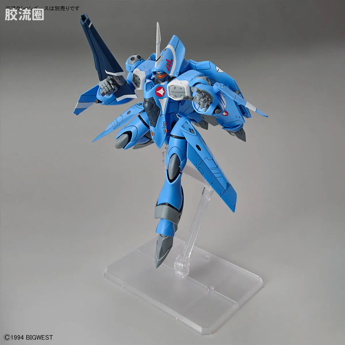 万代超时空要塞系列拼装模型 HG 1/100系列 雨燕II(麦克斯米利安·吉纳斯机) - 图片