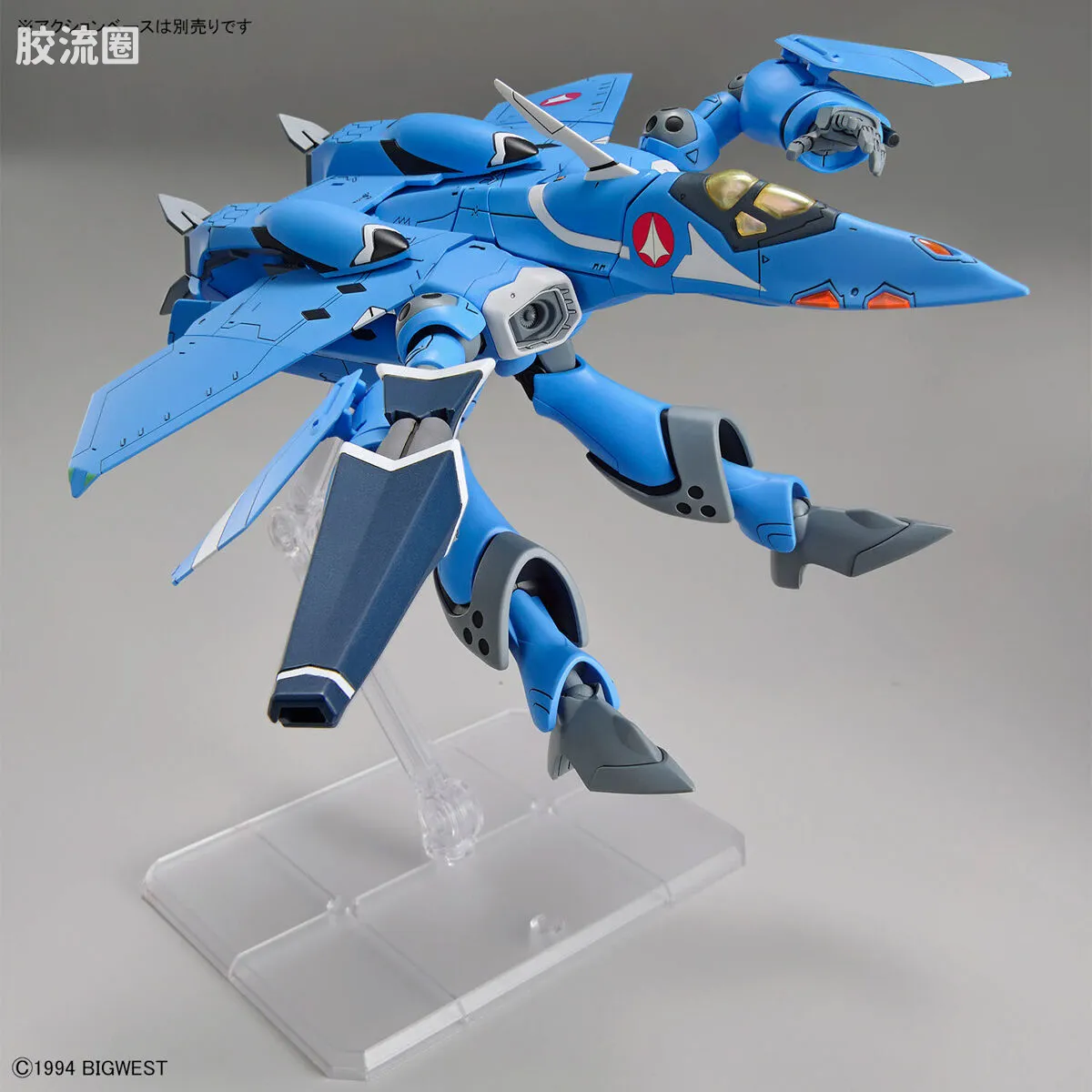 万代超时空要塞系列拼装模型 HG 1/100系列 雨燕II(麦克斯米利安·吉纳斯机) - 图片