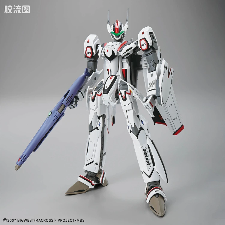 万代超时空要塞系列拼装模型 HG 1/100系列 HG 1/100 VF-25F MESSIAH VALKYRIE ALTO CUSTOM 豪华套装 - 图片