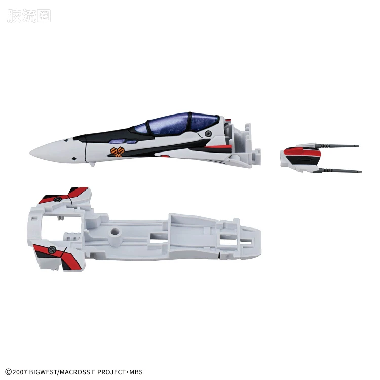 万代超时空要塞系列拼装模型 HG 1/100系列 HG 1/100 VF-25F MESSIAH VALKYRIE ALTO CUSTOM 豪华套装 - 图片