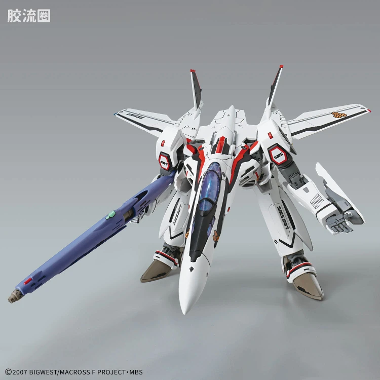 万代超时空要塞系列拼装模型 HG 1/100系列 HG 1/100 VF-25F MESSIAH VALKYRIE ALTO CUSTOM 豪华套装 - 图片