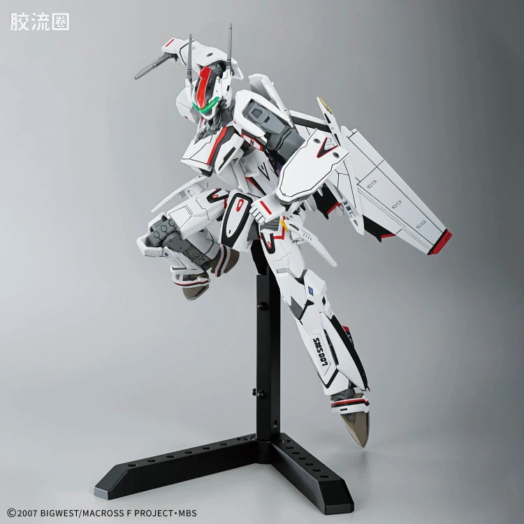 万代超时空要塞系列拼装模型 HG 1/100系列 HG 1/100 VF-25F MESSIAH VALKYRIE ALTO CUSTOM 豪华套装 - 图片