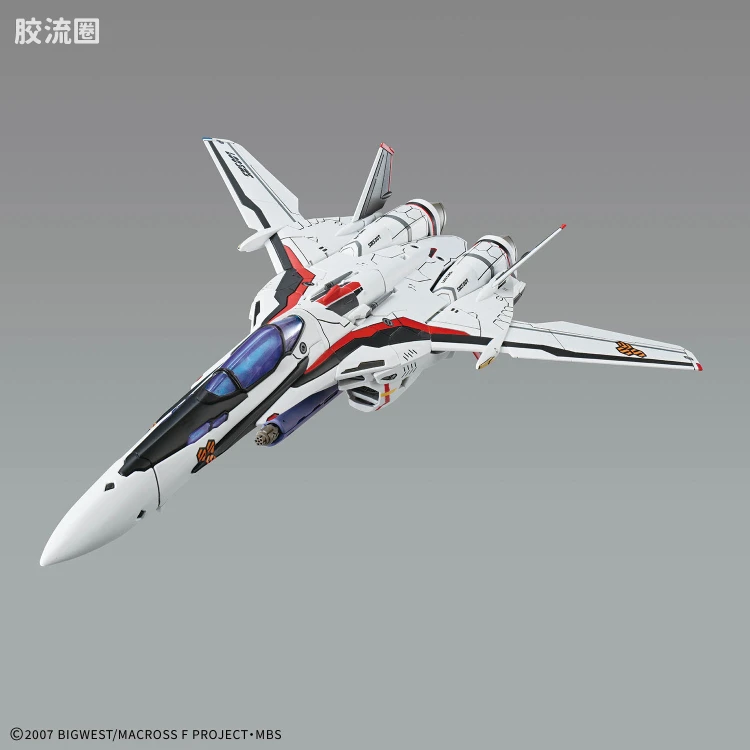 万代超时空要塞系列拼装模型 HG 1/100系列 HG 1/100 VF-25F MESSIAH VALKYRIE ALTO CUSTOM 豪华套装 - 图片