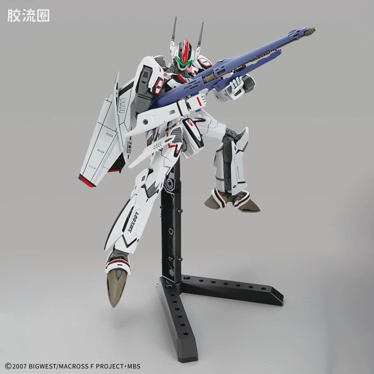 万代超时空要塞系列拼装模型 HG 1/100系列 HG 1/100 VF-25F MESSIAH VALKYRIE ALTO CUSTOM 豪华套装 - 图片