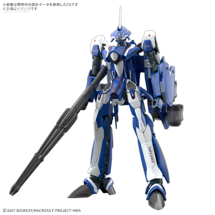 万代超时空要塞系列拼装模型 HG 1/100系列 HG 1/100 VF-25G MESSIAH VALKYRIE MICHAEL CUSTOM - 图片