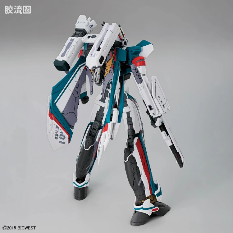 万代超时空要塞系列拼装模型 HG 1/100系列 HG 1/100 VF-31S SIEGFRIED (ARAD MÖLDERS USE) 豪华套装 - 图片