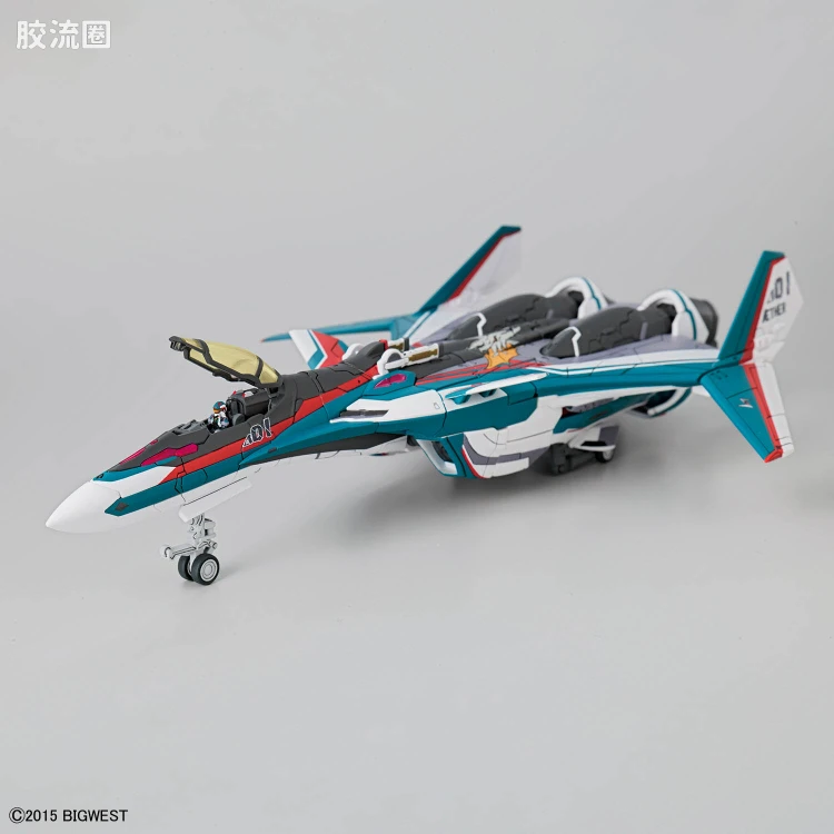 万代超时空要塞系列拼装模型 HG 1/100系列 HG 1/100 VF-31S SIEGFRIED (ARAD MÖLDERS USE) 豪华套装 - 图片