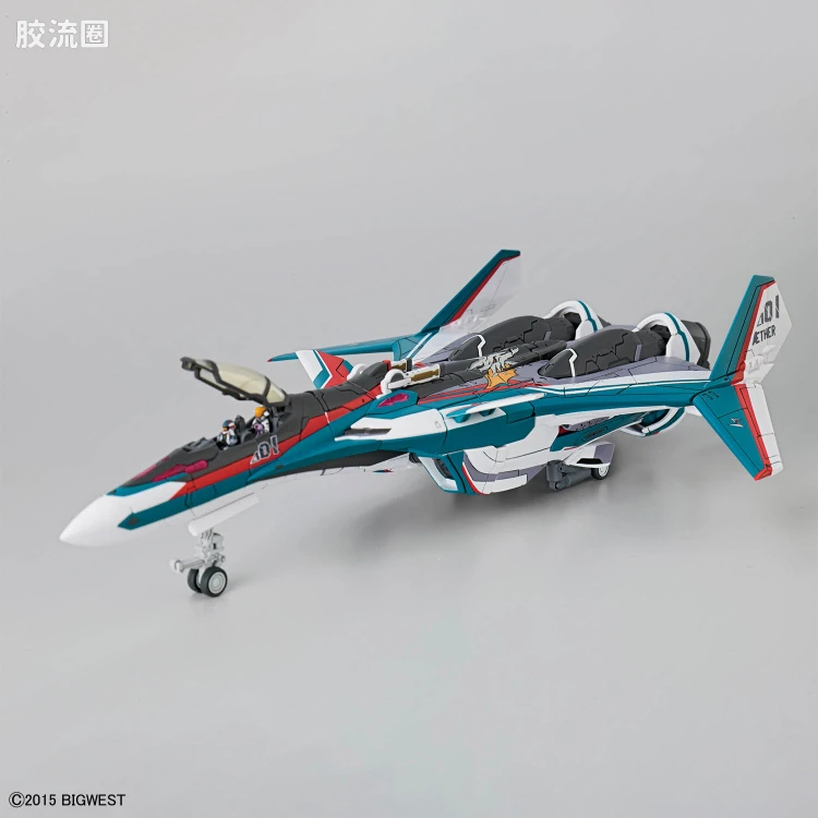 万代超时空要塞系列拼装模型 HG 1/100系列 HG 1/100 VF-31S SIEGFRIED (ARAD MÖLDERS USE) 豪华套装 - 图片