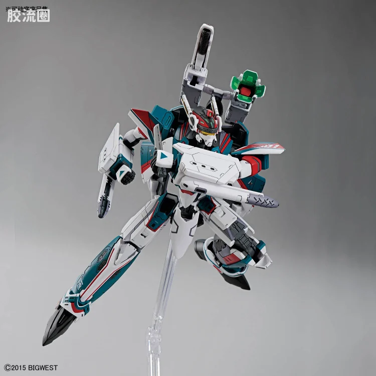 万代超时空要塞系列拼装模型 HG 1/100系列 HG 1/100 VF-31S SIEGFRIED (ARAD MÖLDERS USE) 豪华套装 - 图片