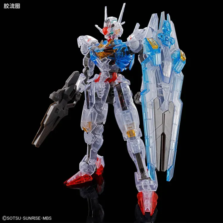 万代HG高达水星的魔女拼装模型 HG 其他限定版 风灵高达 彩色透明版 | 比例、价格、评测、说明书 - 胶流圈