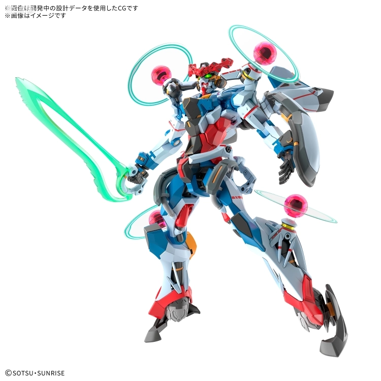HG GQuuuuuuX系列 GQuuuuuuX普通版 GQuuuuuuX(恩底弥翁装置觉醒时) - 图片