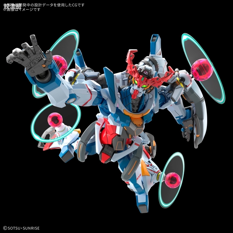 HG GQuuuuuuX系列 GQuuuuuuX普通版 GQuuuuuuX(恩底弥翁装置觉醒时) - 图片