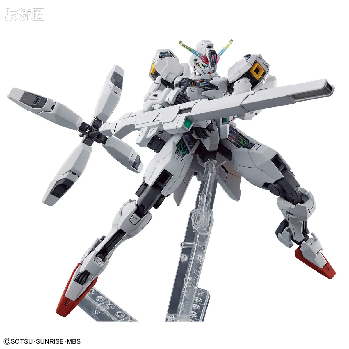 HG高达水星的魔女拼装模型 HG 普通版 26 异灵高达(高达Calibarn) - 图片