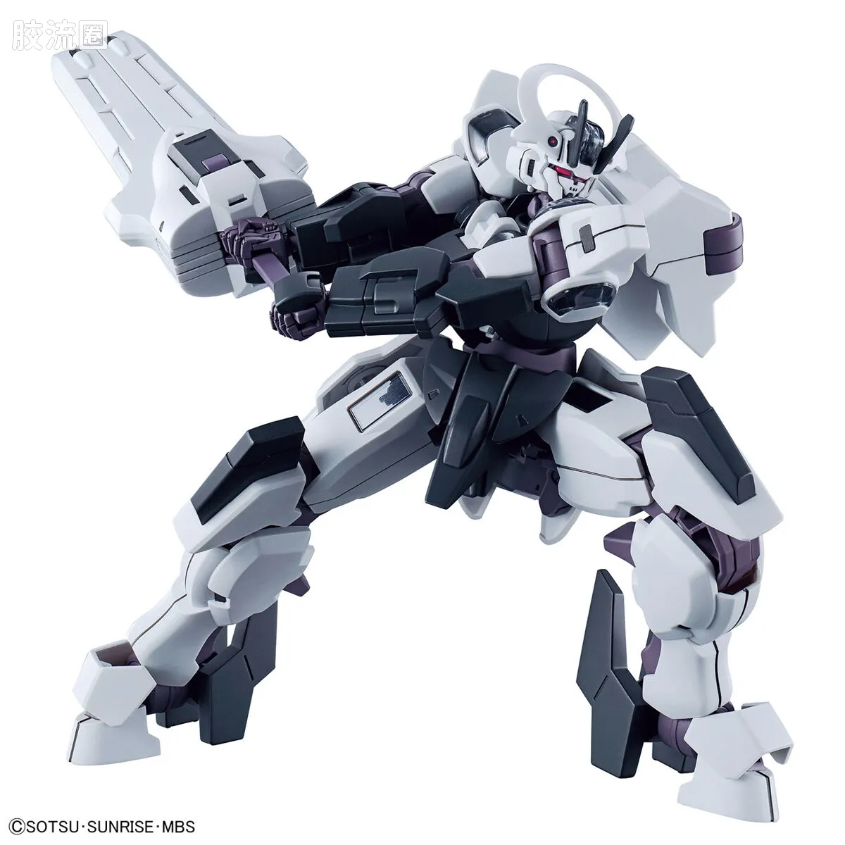 HG高达水星的魔女拼装模型 HG 普通版 25 战骑高达(高达Schwarzette) - 图片