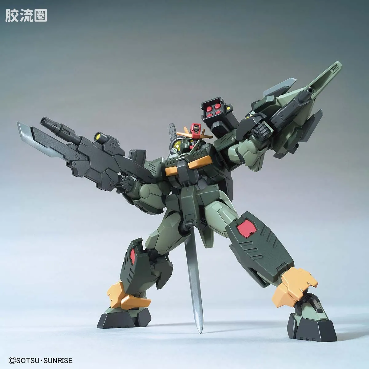 钢普拉Build 综合 HG高达破坏者 对战记录 05 高达00指挥官型QAN[T] - 图片