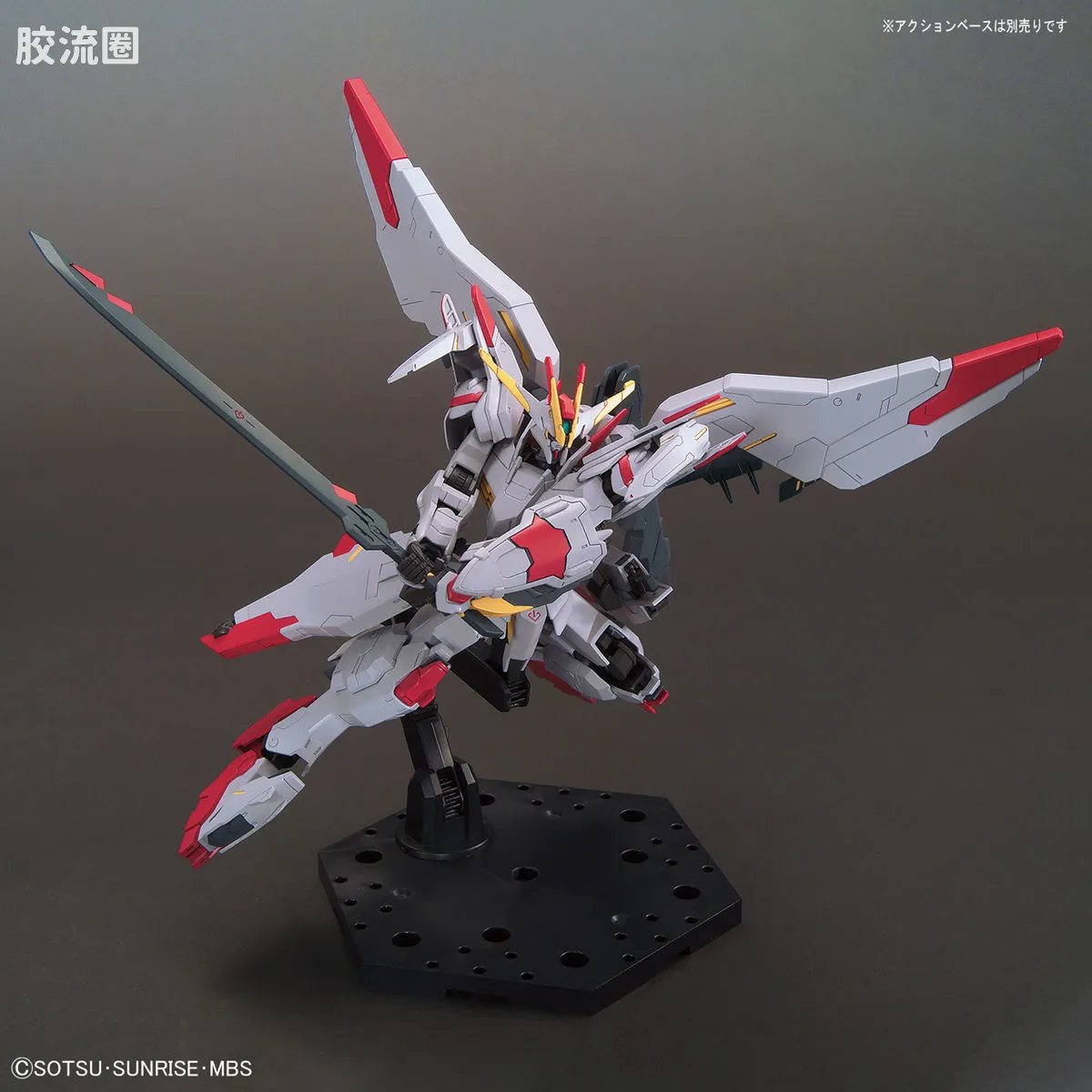高达铁血的奥尔芬斯 HG 1/144 普通版 40 高达马可西亚斯 - 图片