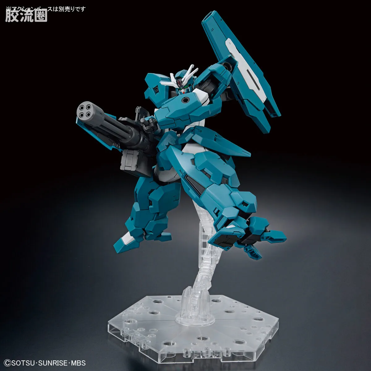 HG高达水星的魔女拼装模型 HG 普通版 17 EDM-GA-01 乌尔魔灵高达 - 图片