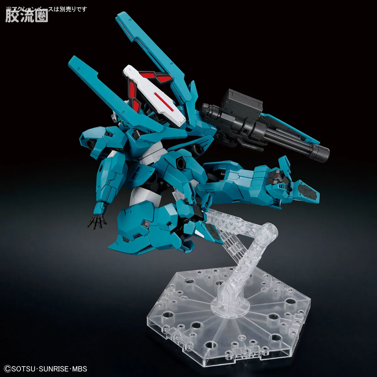 HG高达水星的魔女拼装模型 HG 普通版 17 EDM-GA-01 乌尔魔灵高达 - 图片