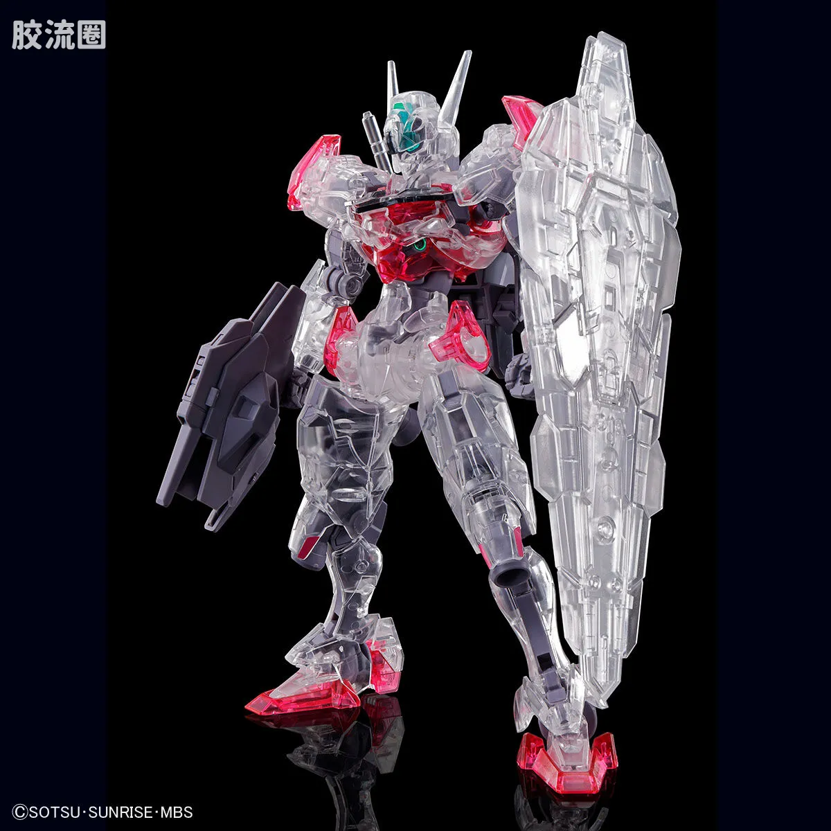HG高达水星的魔女拼装模型 HG 其他限定版 魔灵高达[彩色透明版] - 图片