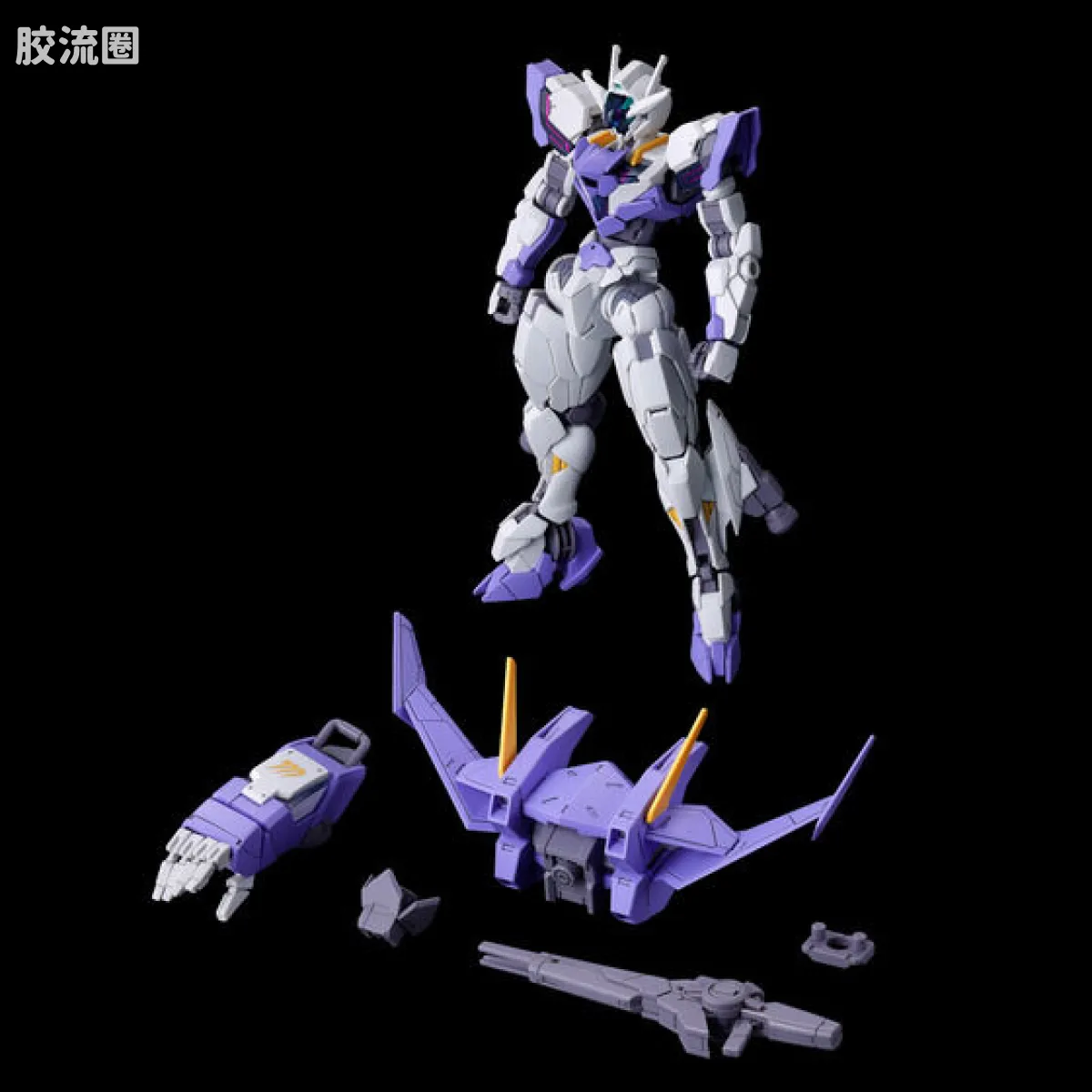 HG高达水星的魔女拼装模型 HG 网络限定版 高达鲁布里斯吉乌兹 - 图片