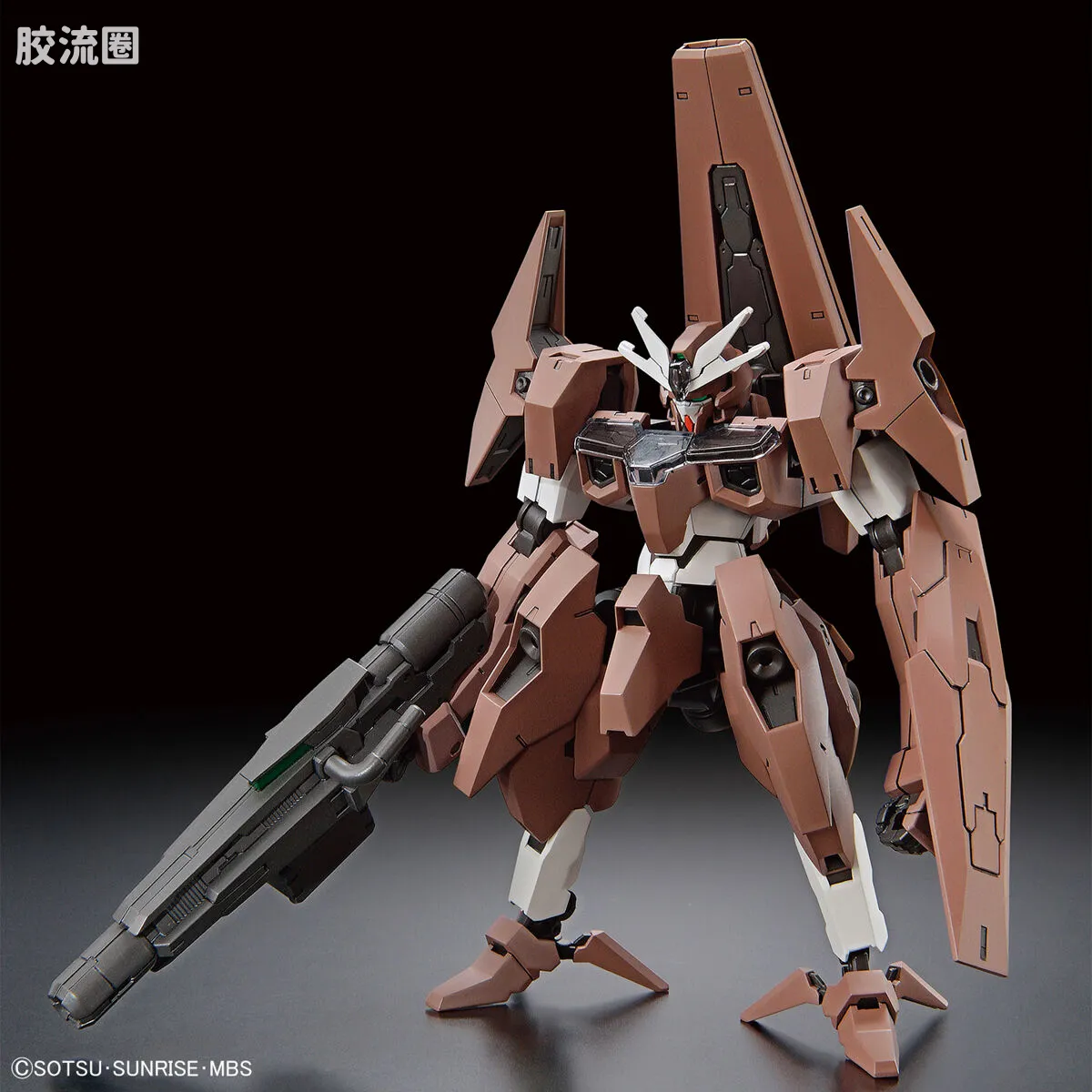 HG高达水星的魔女拼装模型 HG 普通版 18 EDM-GA-02 索恩魔灵高达 - 图片