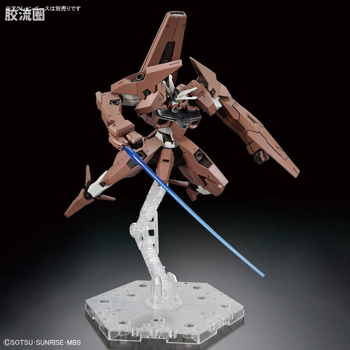HG高达水星的魔女拼装模型 HG 普通版 18 EDM-GA-02 索恩魔灵高达 - 图片