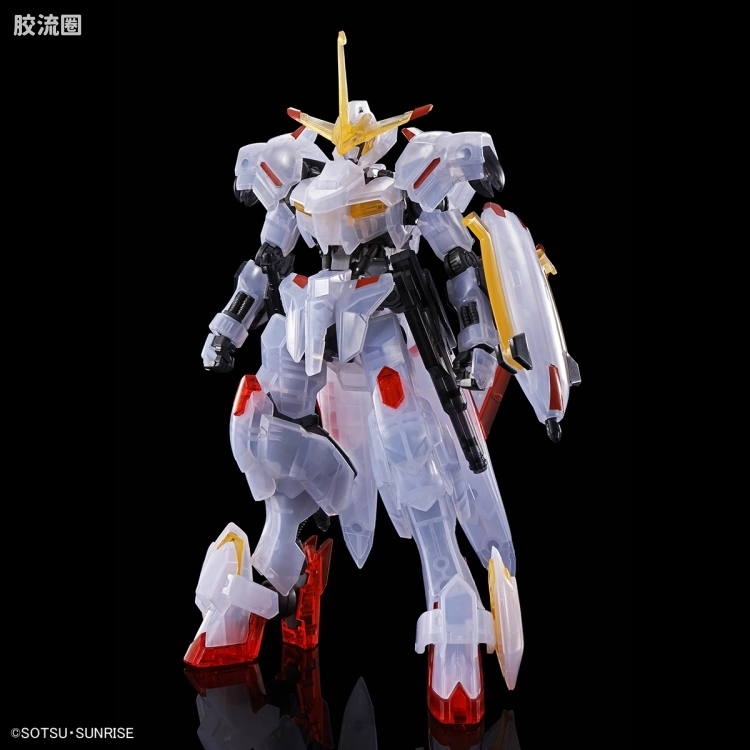 高达铁血的奥尔芬斯 HG 1/144 其他限定版 高达端白星[彩色透明版] - 图片