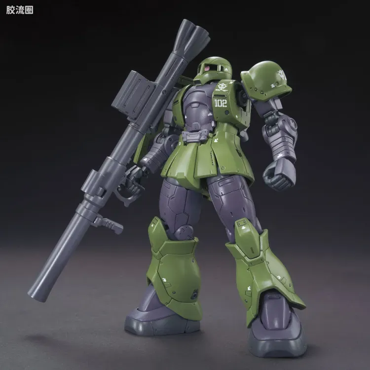 HG 高达The Origin 普通版 MS-05 扎古I(丹宁/史连达机) - 图片