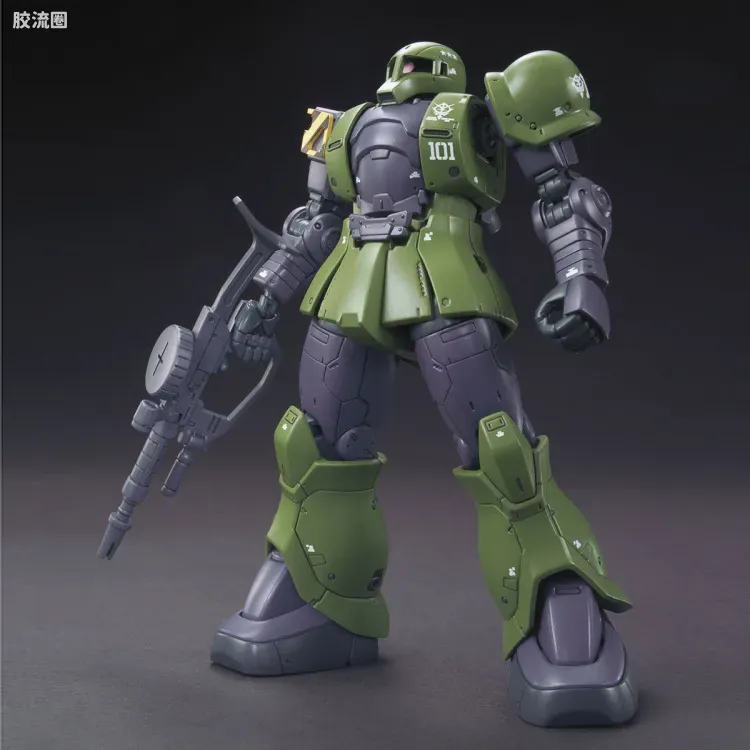HG 高达The Origin 普通版 MS-05 扎古I(丹宁/史连达机) - 图片