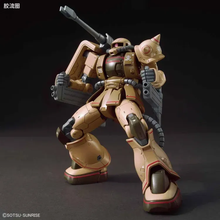 HG 高达The Origin 普通版 MS-06CK 扎古半加农型 - 图片