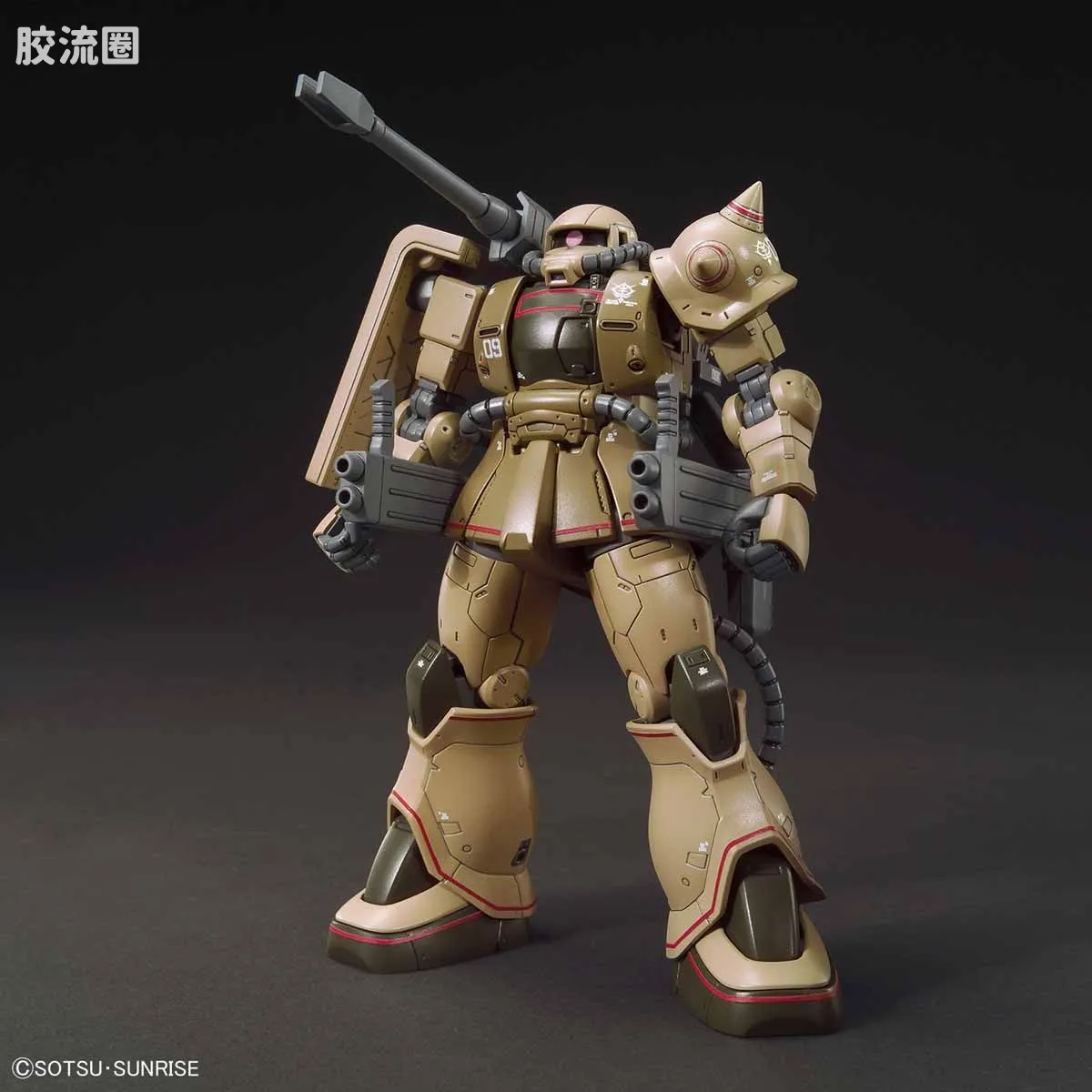 HG 高达The Origin 普通版 MS-06CK 扎古半加农型 - 图片