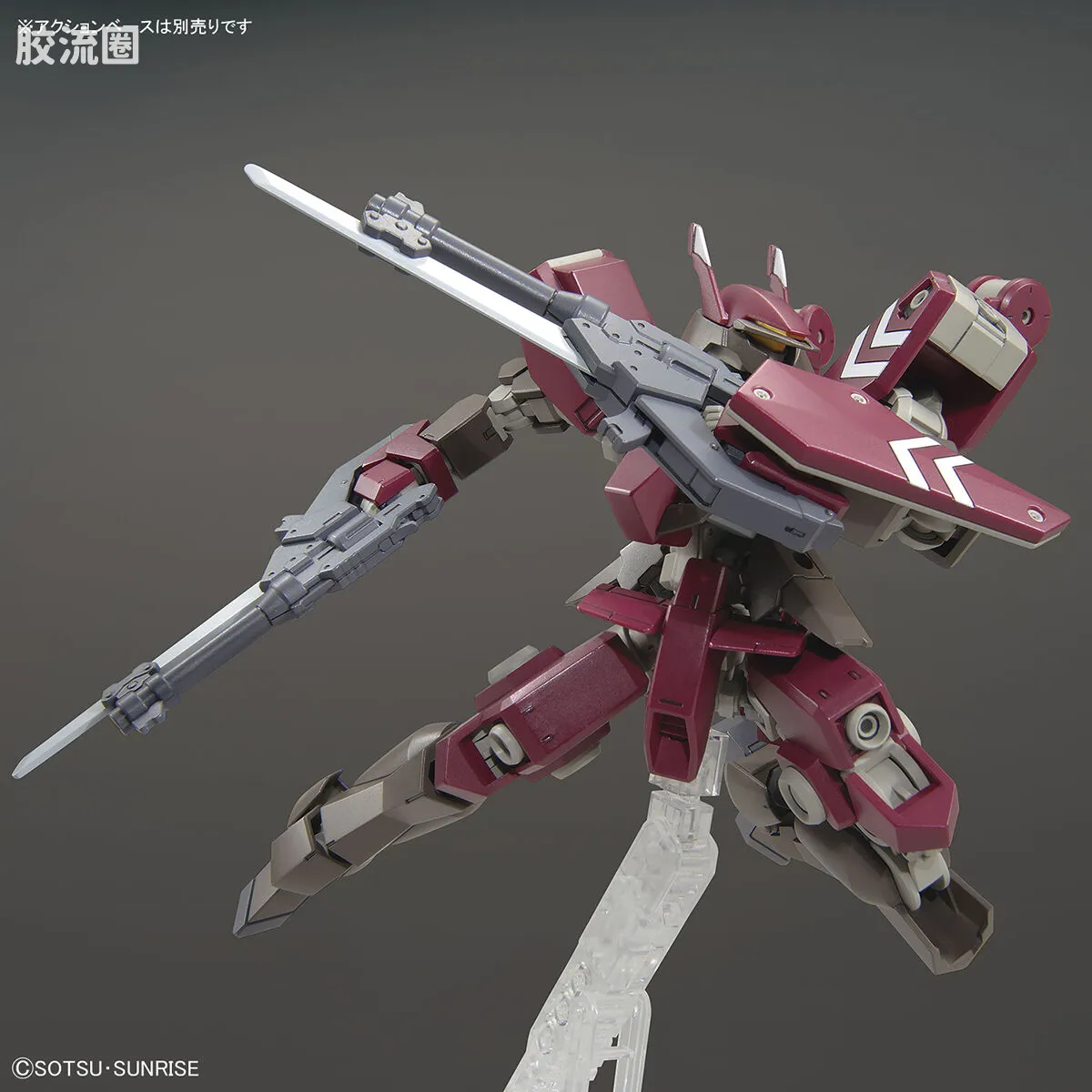 高达铁血的奥尔芬斯 HG 1/144 普通版 44 施瓦尔贝特制型(希克拉兹机) - 图片