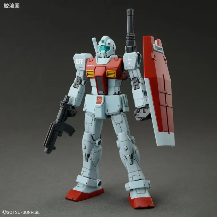 HG 高达The Origin 普通版 RGM-79 吉姆(肩部加农炮/导弹舱装备) - 图片