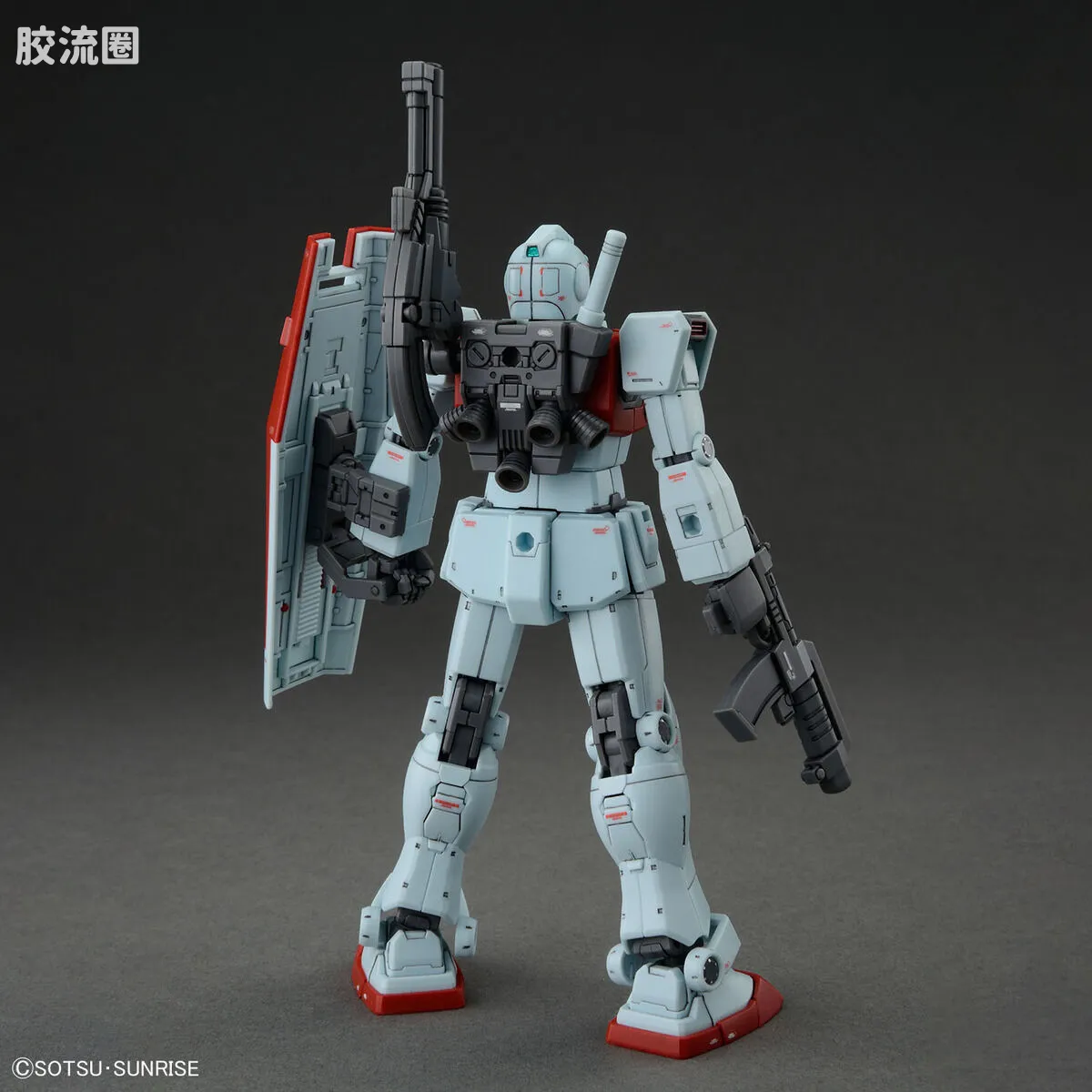 HG 高达The Origin 普通版 RGM-79 吉姆(肩部加农炮/导弹舱装备) - 图片