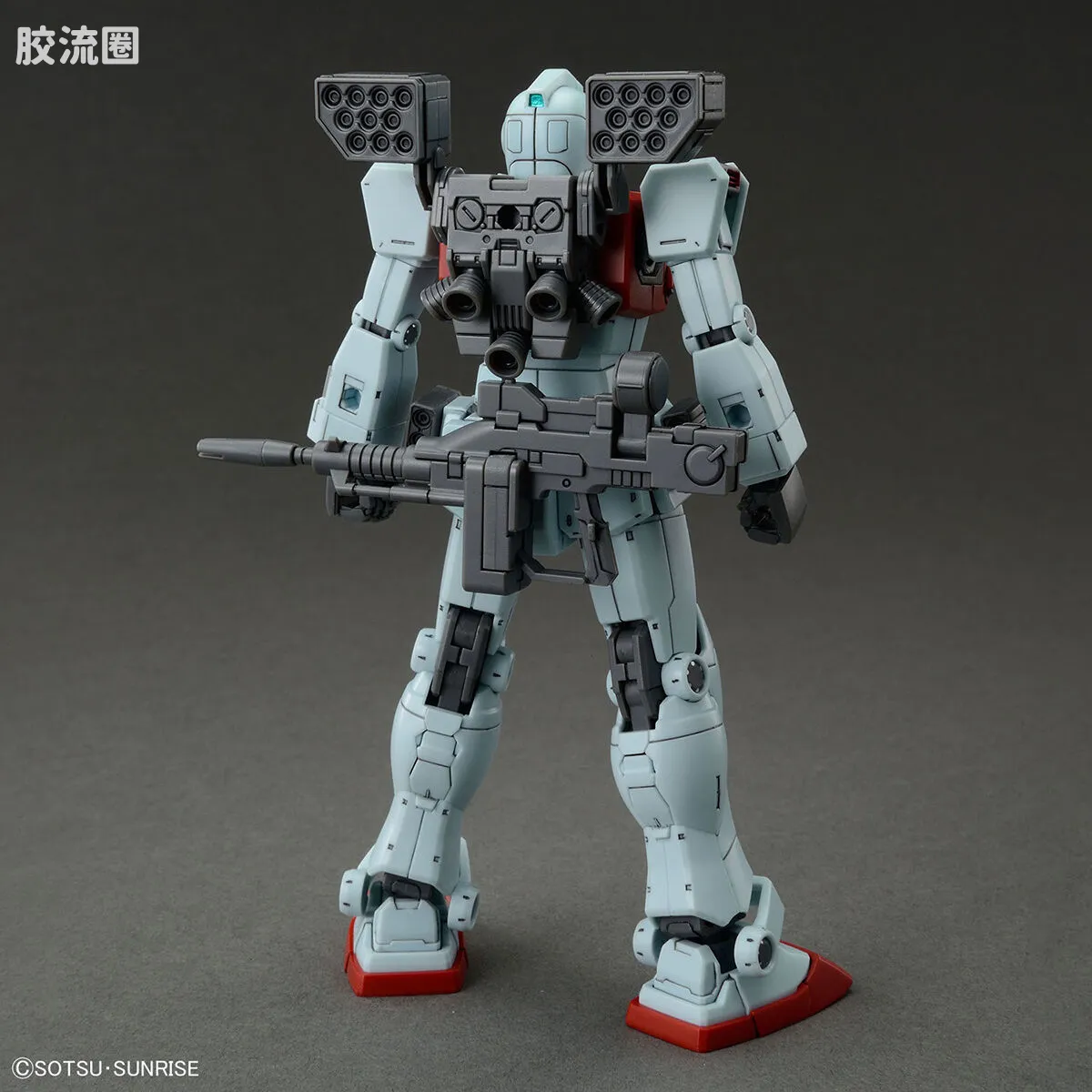 HG 高达The Origin 普通版 RGM-79 吉姆(肩部加农炮/导弹舱装备) - 图片