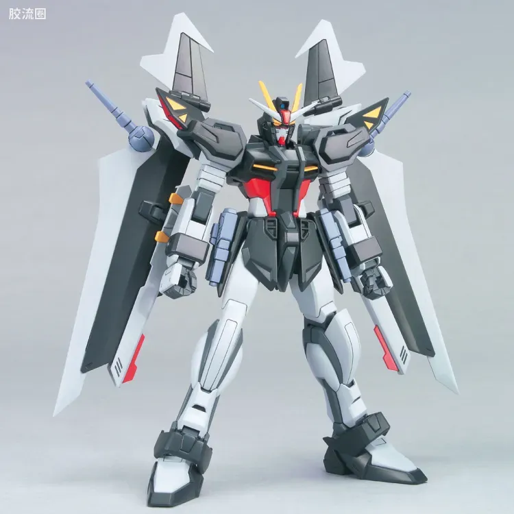 机动战士高达SEED HG SEED&SEED DESTINY 41 GAT-X105E+AQM/E-X09S 漆黑强袭高达 - 图片