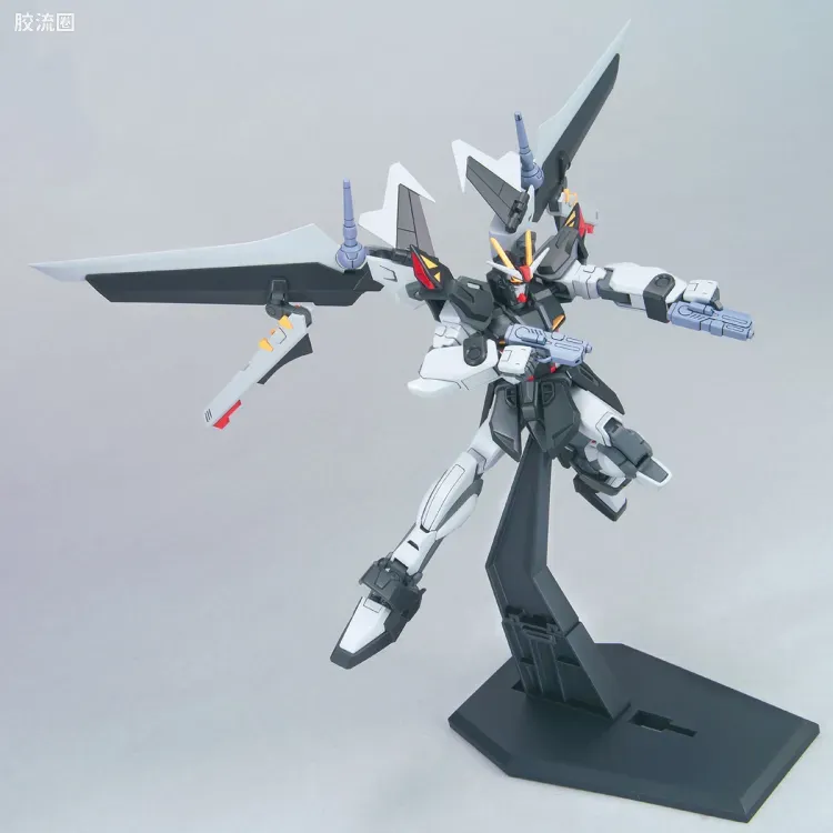 机动战士高达SEED HG SEED&SEED DESTINY 41 GAT-X105E+AQM/E-X09S 漆黑强袭高达 - 图片