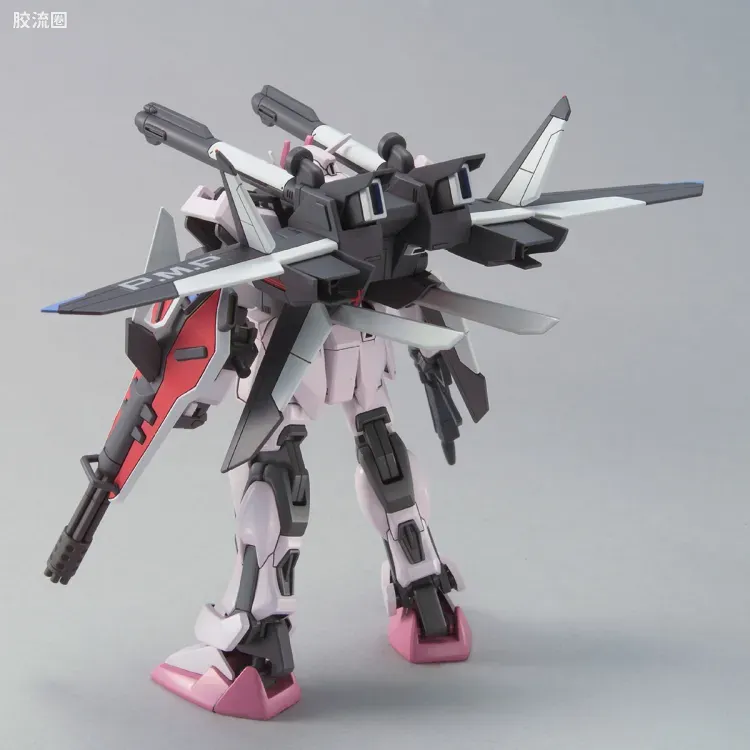 机动战士高达SEED HG SEED MSV 01 MBF-02+P202QX 强袭嫣红I.W.S.P. - 图片