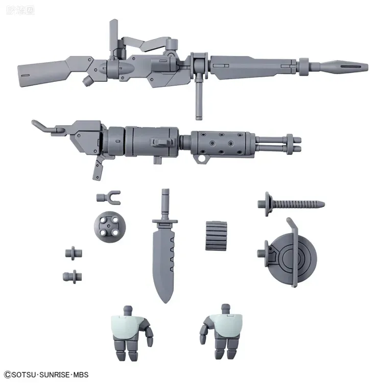 HG高达水星的魔女拼装模型 HG 普通版 10 学院训练机用扩张配件套装 - 图片