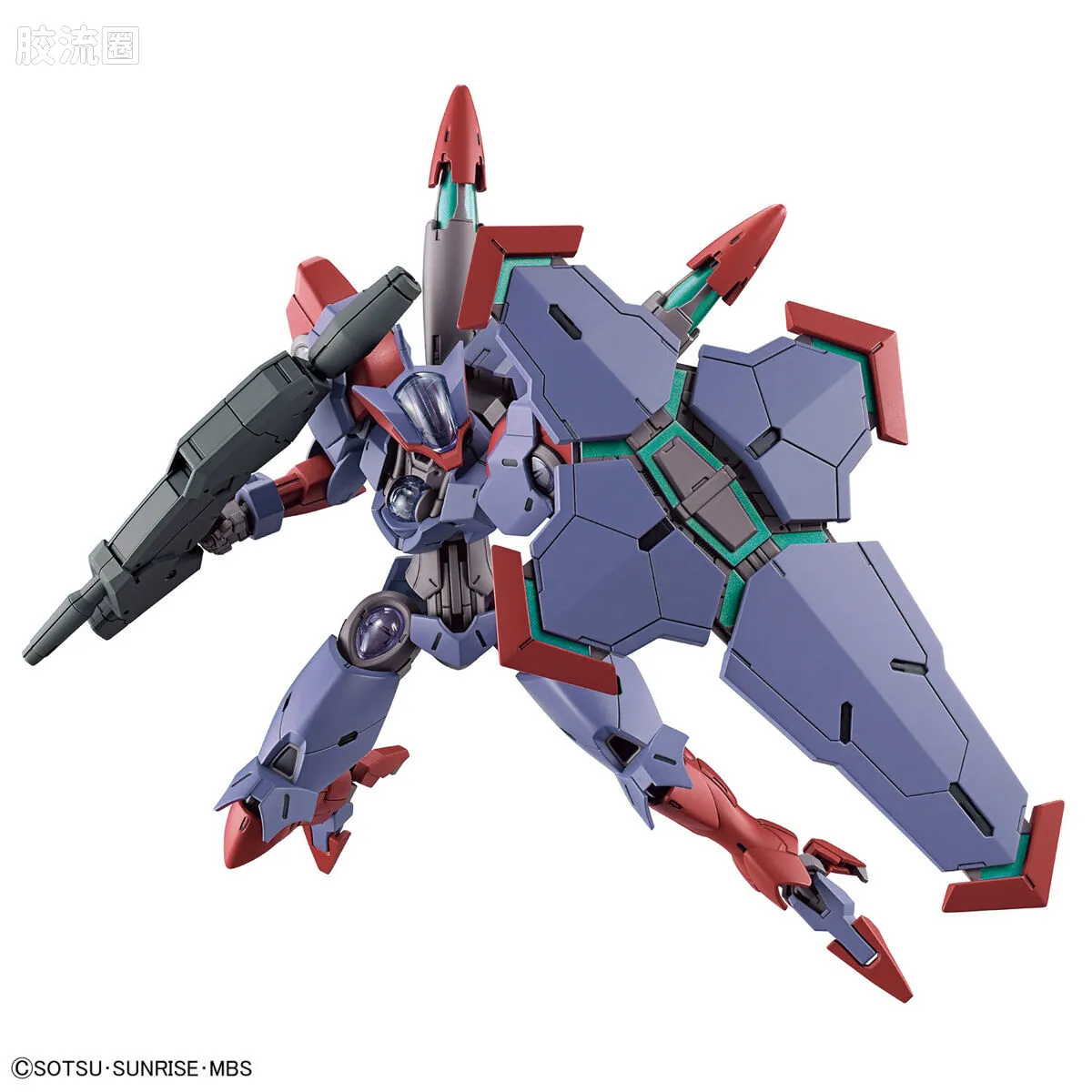 HG高达水星的魔女拼装模型 HG 普通版 12 CEK-077 五号审判者(Beguir-Pente) - 图片
