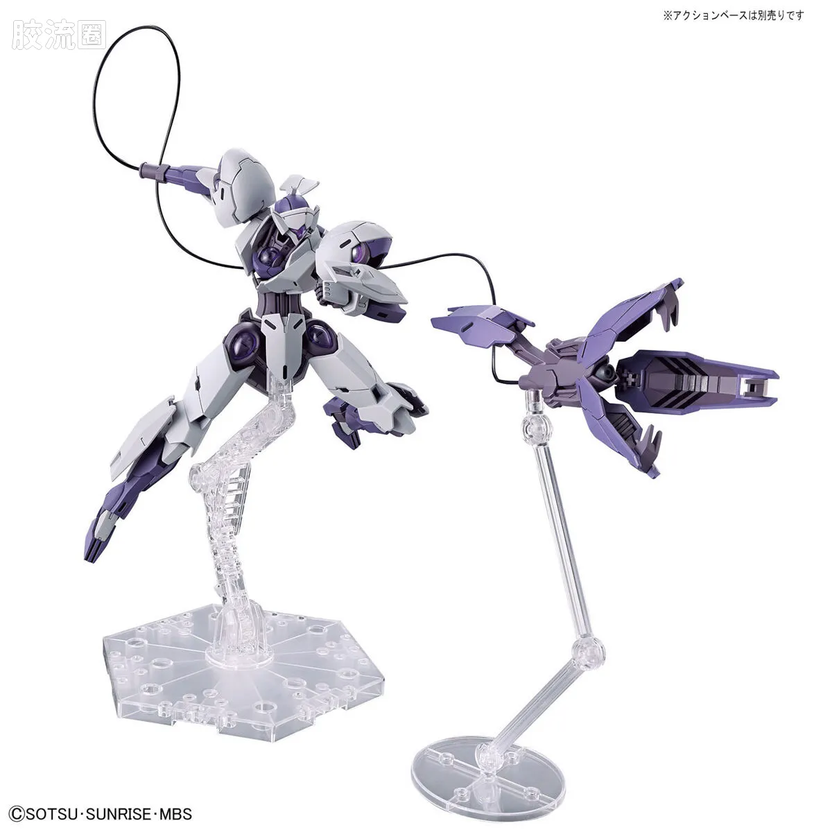 HG高达水星的魔女拼装模型 HG 普通版 11 CFK-029 恶魔审判者(Michaelis) - 图片