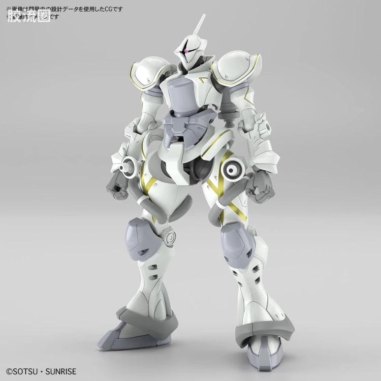 HG GQuuuuuuX系列 GQuuuuuuX普通版 07 泽维尔专用强人(白瓷装备) - 图片